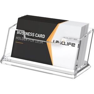 Clear Acrylic Business Card Holder